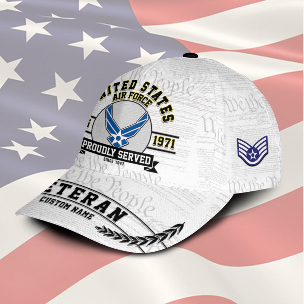 US Air Force, Aim High … Fly-Fight-Win - Classic Cap - Image 2