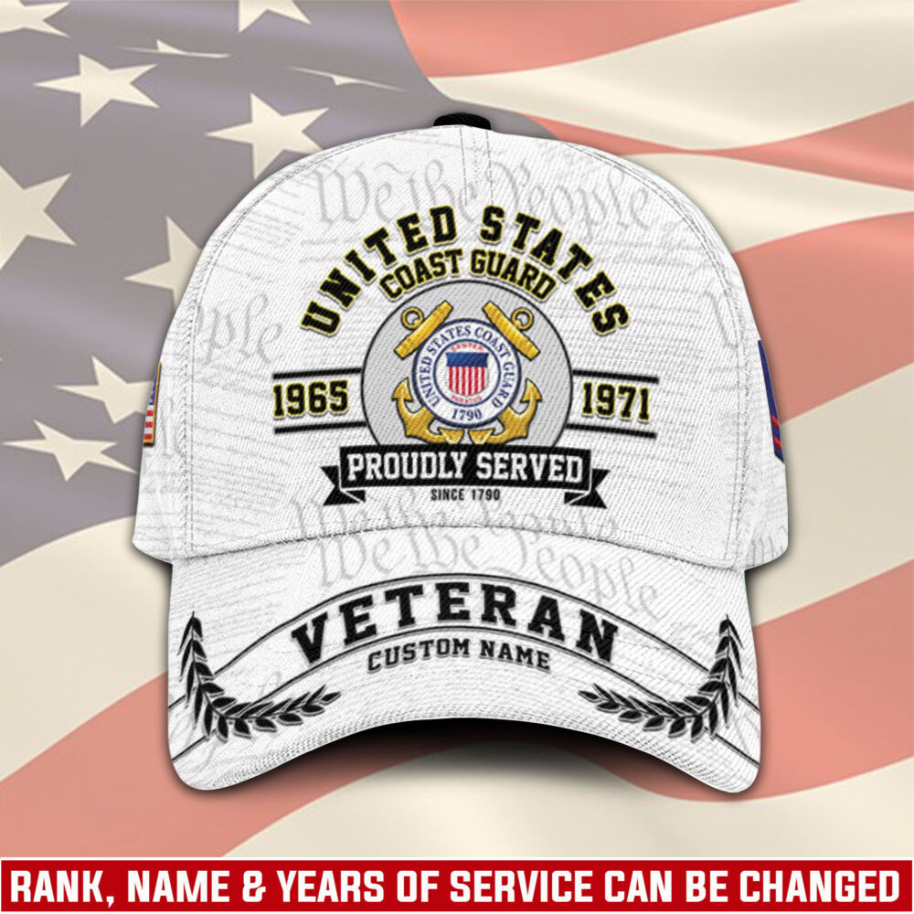 US Coast Guard, Lest We Forget - Classic Cap