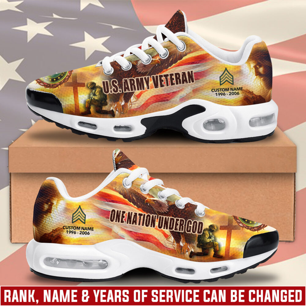 US Army, E 7 Army Master Specialist - Air Max Plus Shoes