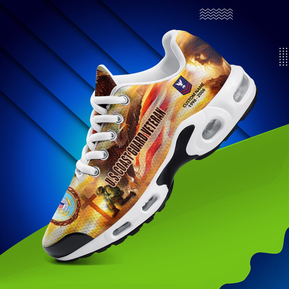 US Coast Guard, I Walked The Walk - Air Max Plus Shoes - Image 2