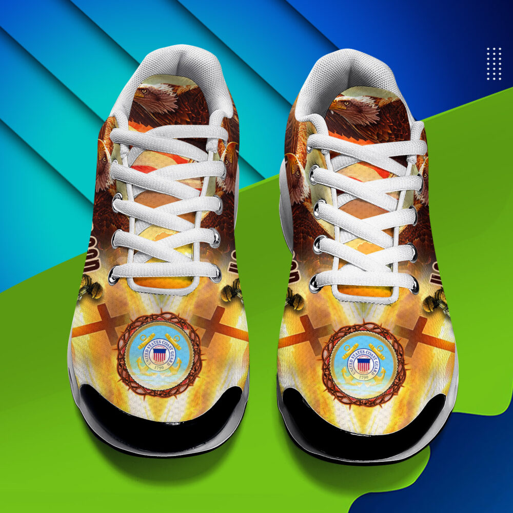 US Coast Guard, I Walked The Walk - Air Max Plus Shoes - Image 4