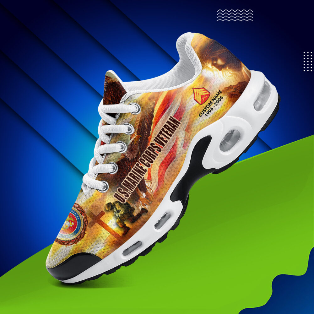 US Marine Corps, No One Fights Alone - Air Max Plus Shoes - Image 2