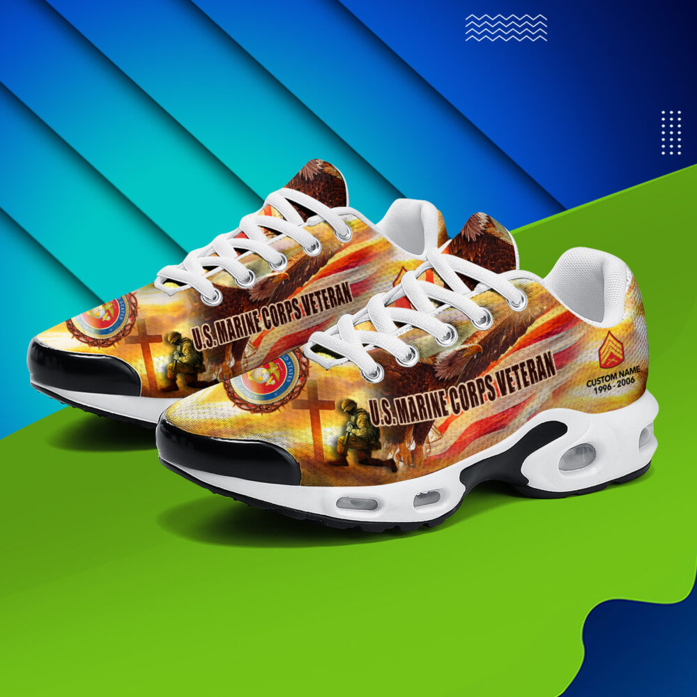US Marine Corps, No One Fights Alone - Air Max Plus Shoes - Image 3