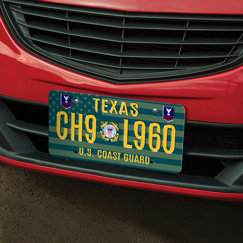 US Coast Guard, Always Ready - License Plate - Image 3