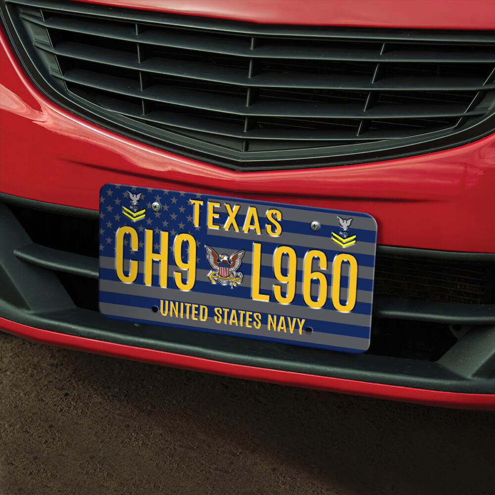 US Navy, Freedom Isn't Free - License Plate - Image 3