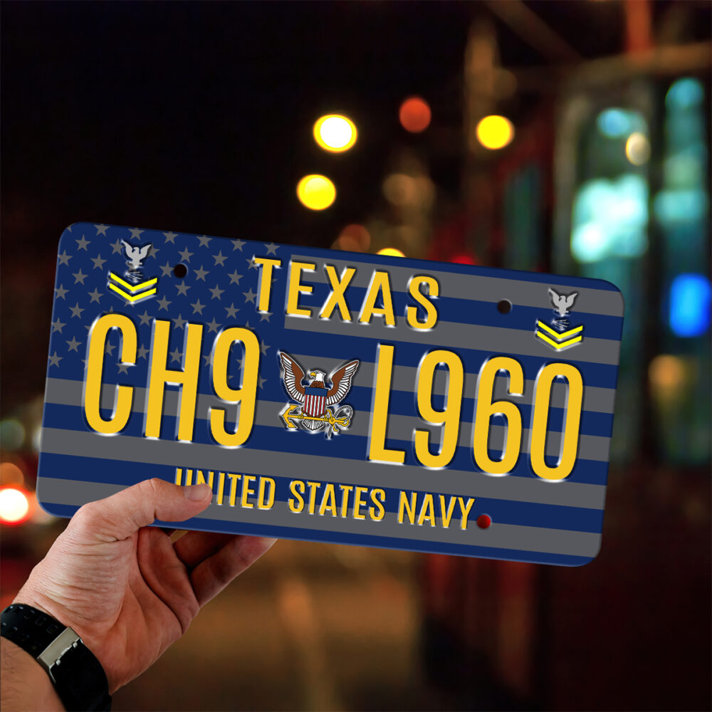 US Navy, Freedom Isn't Free - License Plate - Image 4