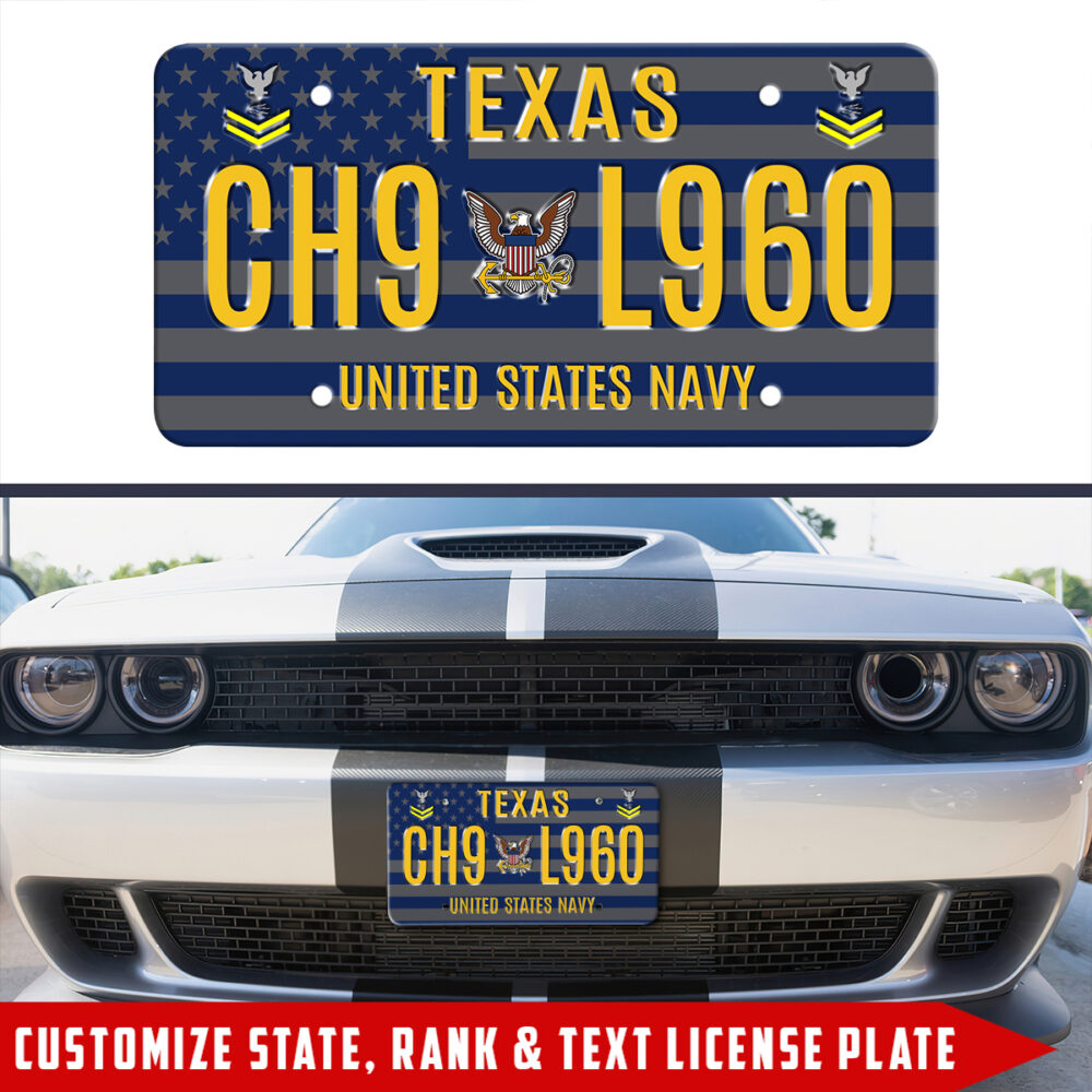 US Navy, Freedom Isn't Free - License Plate