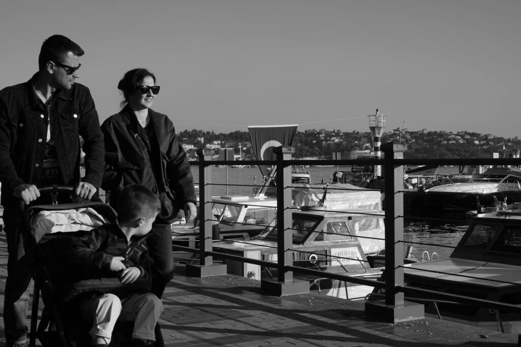 Veteran wearing custom flag-themed t-shirt honoring service