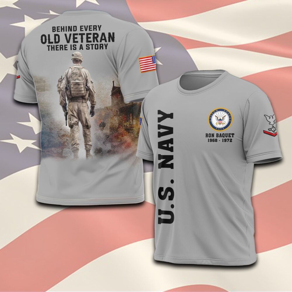 US Navy - T-Shirt - THTCustom25060502