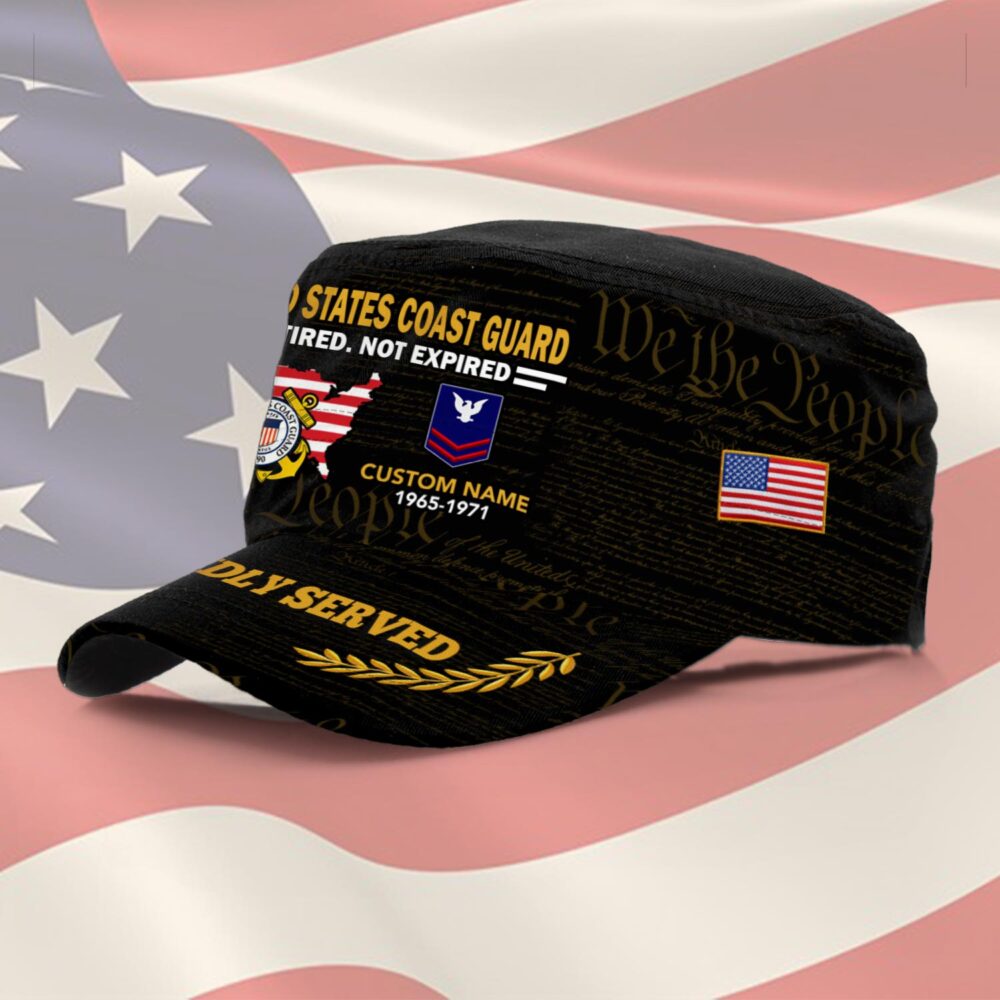 US Coast Guard, All Gave Some, Some Gave All - Military Cap - Image 2