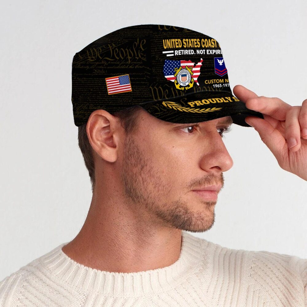US Coast Guard, All Gave Some, Some Gave All - Military Cap - Image 3