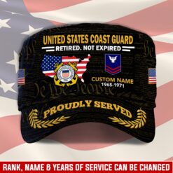 US Coast Guard, All Gave Some, Some Gave All - Military Cap