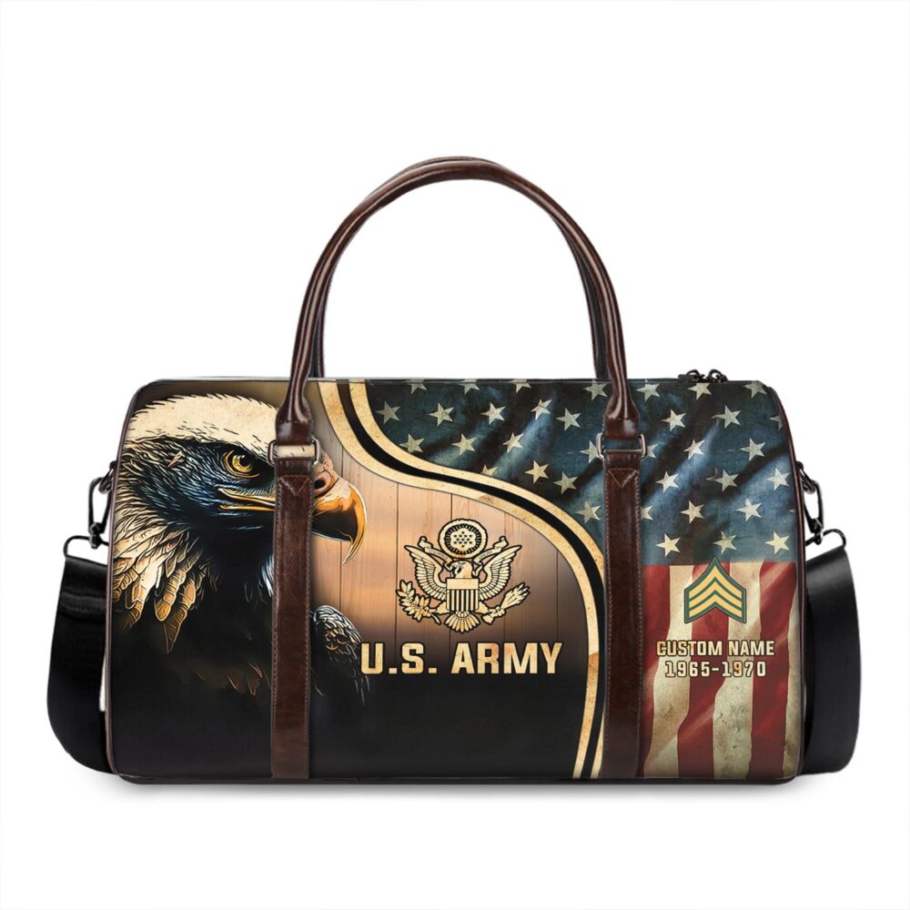 US Army, Duty, Honor, Country - Travel Bag - Size S: 18 x 8.6 x 10.2 inches - Image 3