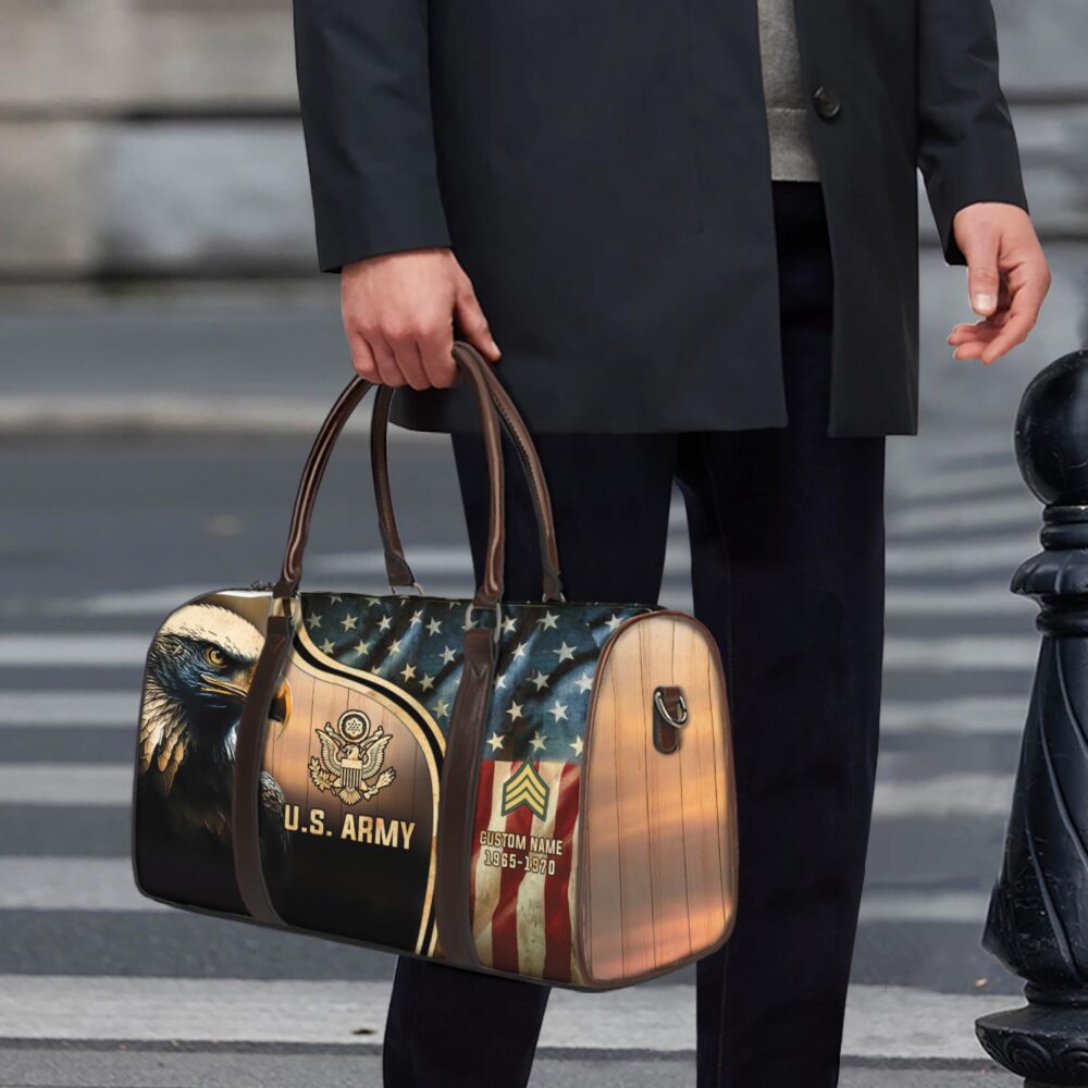 US Army, Duty, Honor, Country - Travel Bag - Size S: 18 x 8.6 x 10.2 inches - Image 4