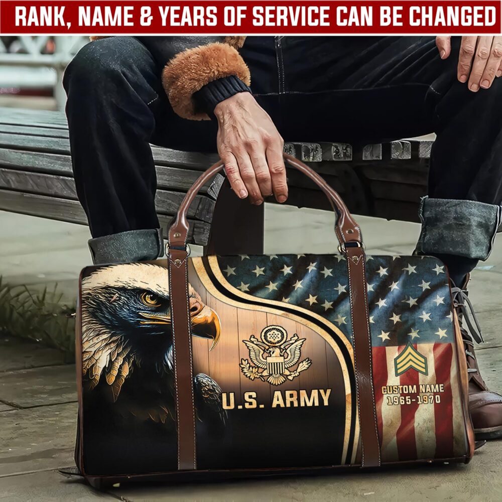 US Army, Duty, Honor, Country - Travel Bag - Size S: 18 x 8.6 x 10.2 inches