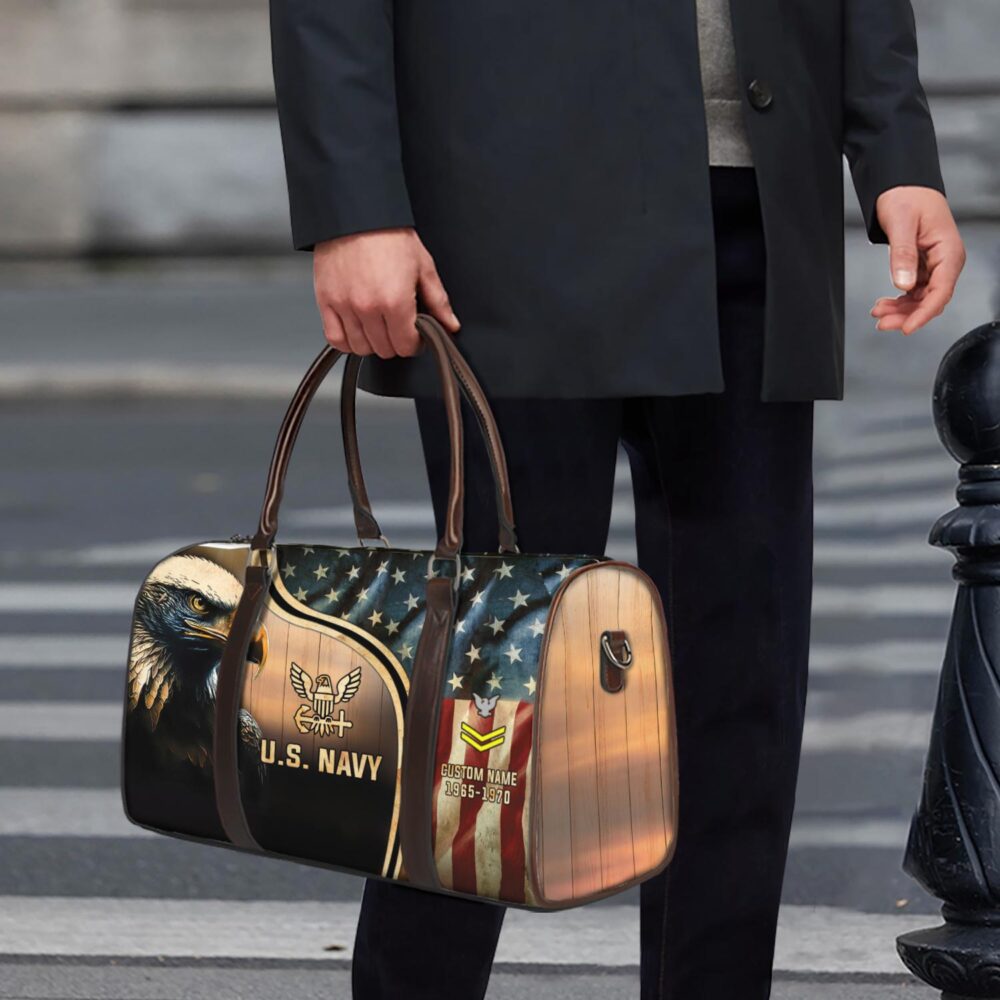 US Navy, Honoring All Who Served - Travel Bag - Size S: 18 x 8.6 x 10.2 inches - Image 4