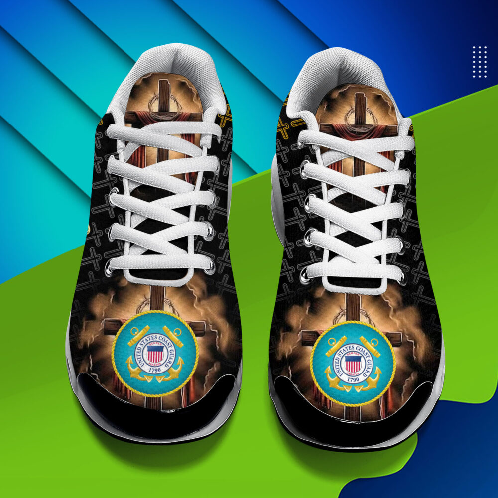 US Coast Guard, Freedom Over Fear - Air Max Plus Shoes - Image 4