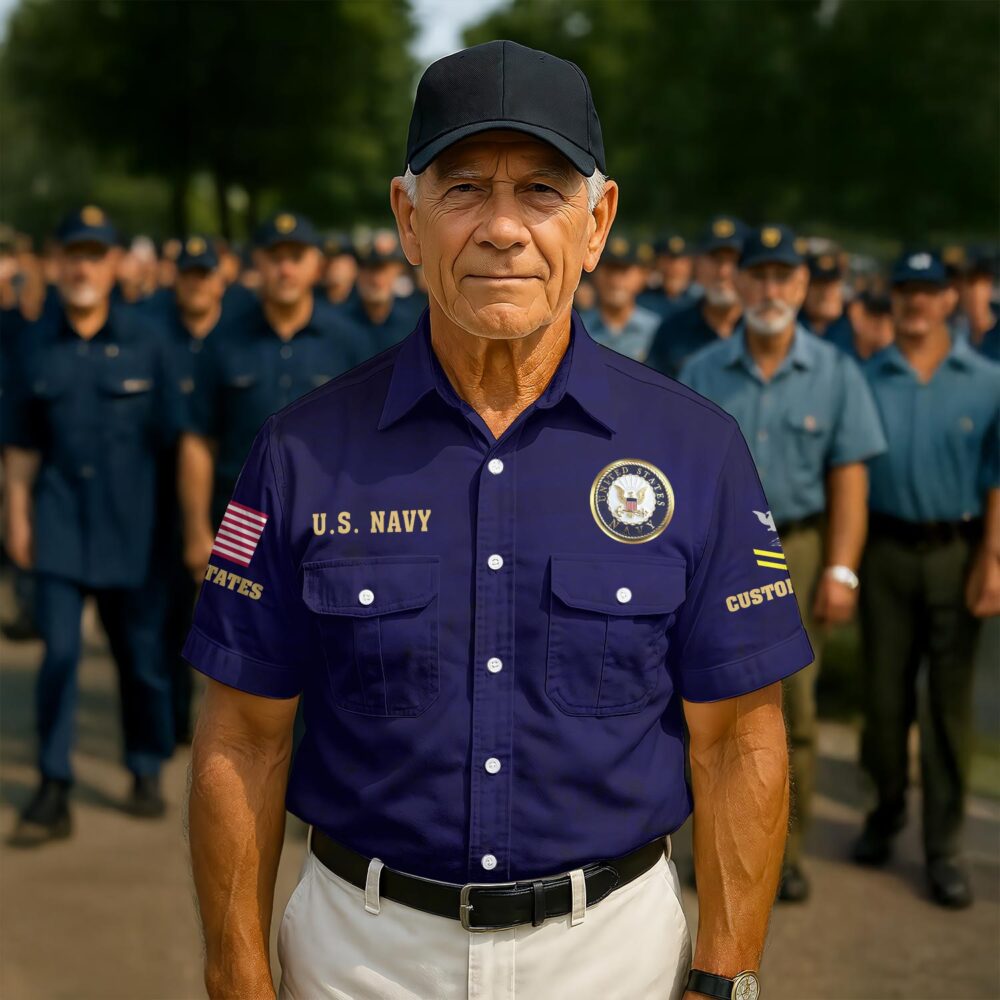US Navy, Lest We Forget - Cargo Shirt - Image 2