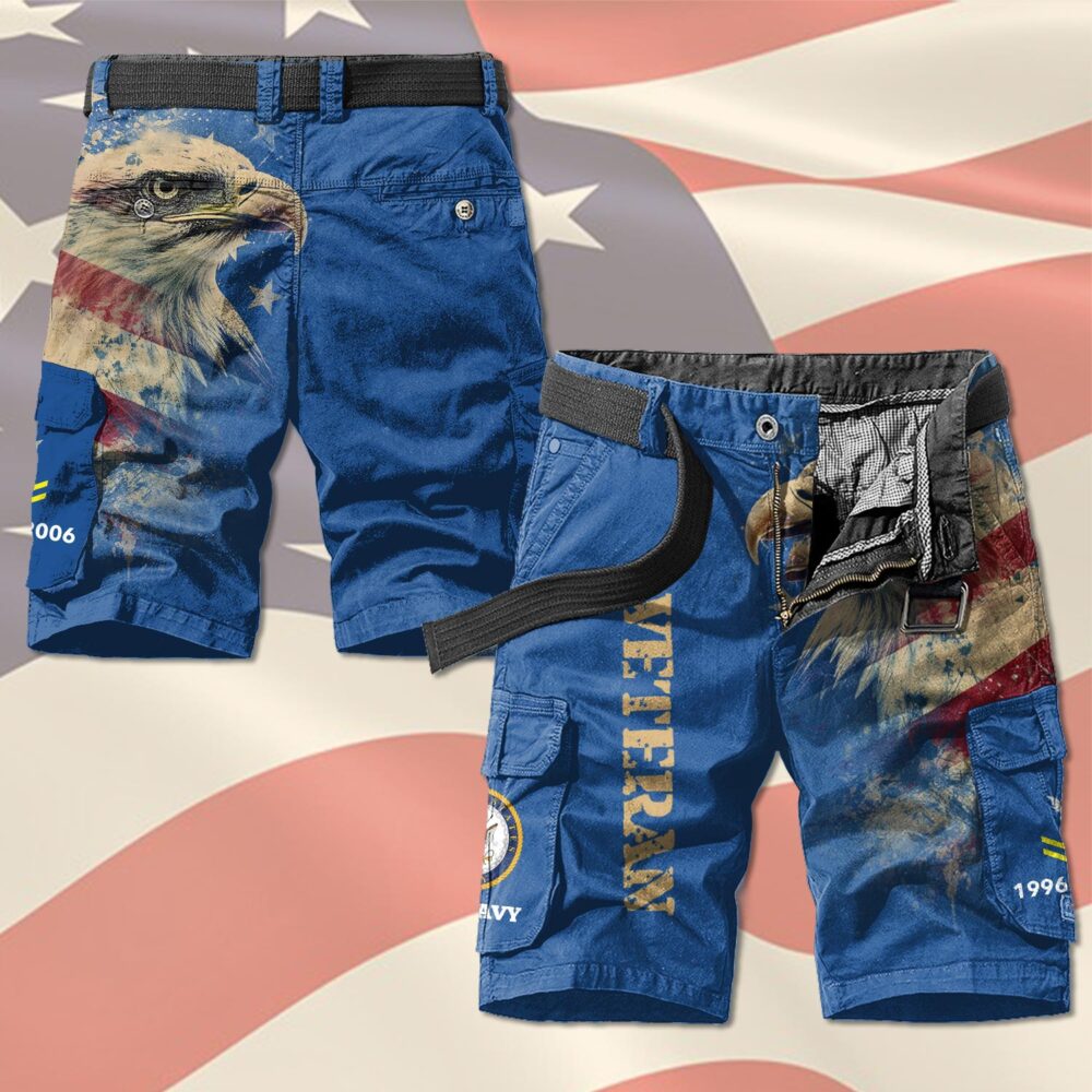 US Navy, E 5 Gold - Cargo Shorts (Belt Excluded) - Image 2