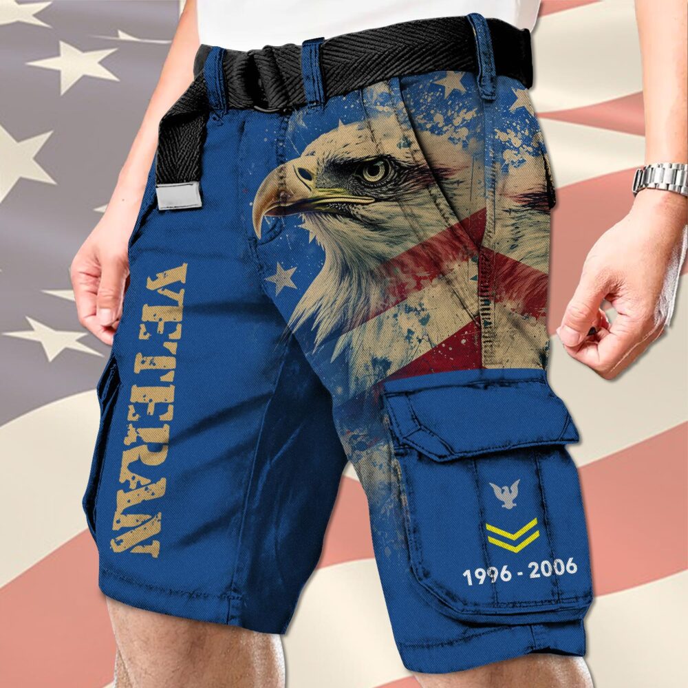 US Navy, E 5 Gold - Cargo Shorts (Belt Excluded) - Image 3