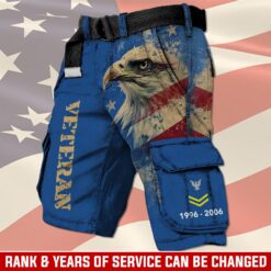 US Navy, E 5 Gold - Cargo Shorts (Belt Excluded)