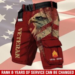 US Marine Corps, Honoring All Who Served - Cargo Shorts (Belt Excluded)
