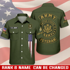 US Army, E 8 Army First Sergeant - Cargo Shirt