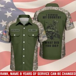 US Army, E 9 Army Command Sergeant Major - Cargo Shirt