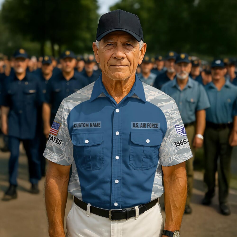 US Air Force, We Own The Sky - Cargo Shirt - Image 2