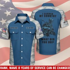 US Air Force, We Own The Sky - Cargo Shirt