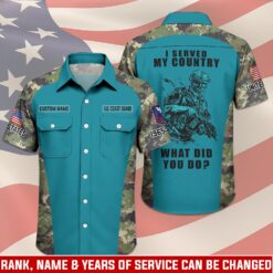 US Coast Guard, Freedom Over Fear - Cargo Shirt