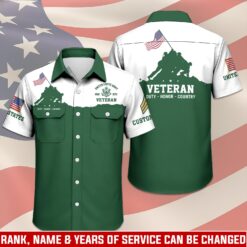 US Army, E 8 Army Master Sergeant - Cargo Shirt