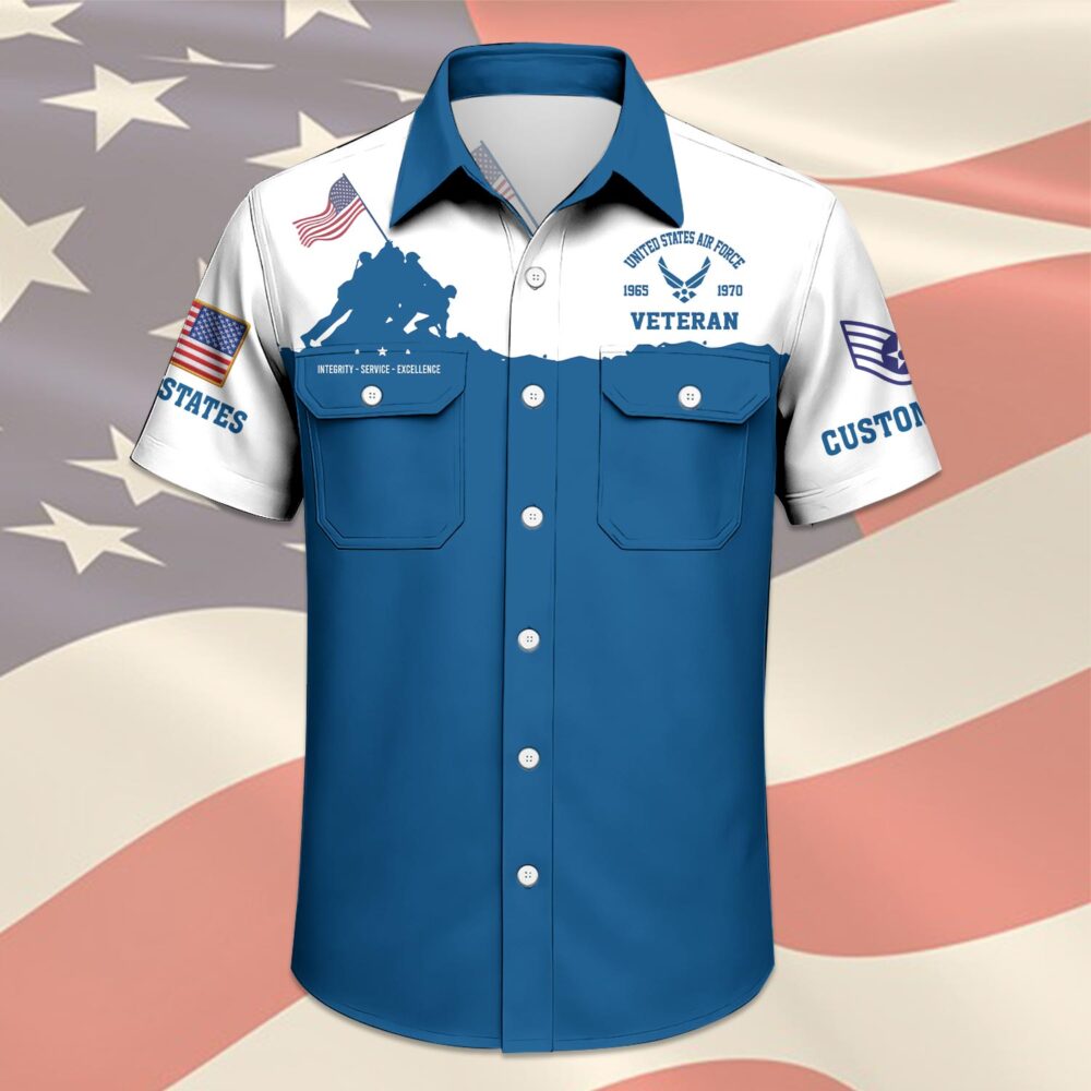 US Air Force , E 9 Air Force Chief Master Sergeant - Cargo Shirt - Image 3