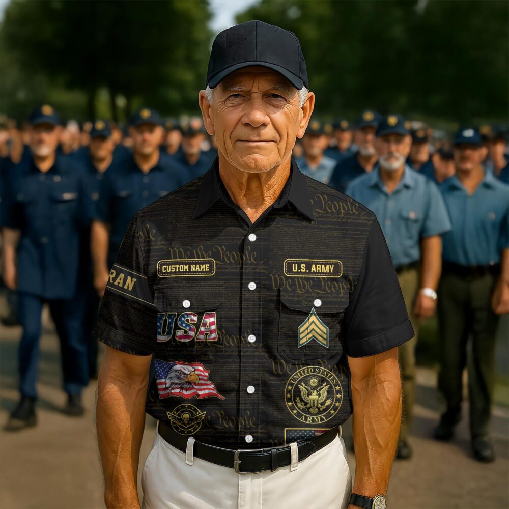 US Army, Lest We Forget - Cargo Shirt - Image 2