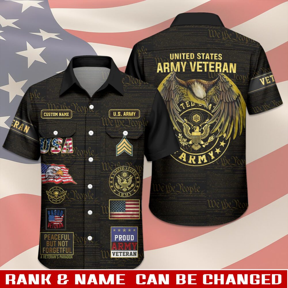 US Army, Lest We Forget - Cargo Shirt