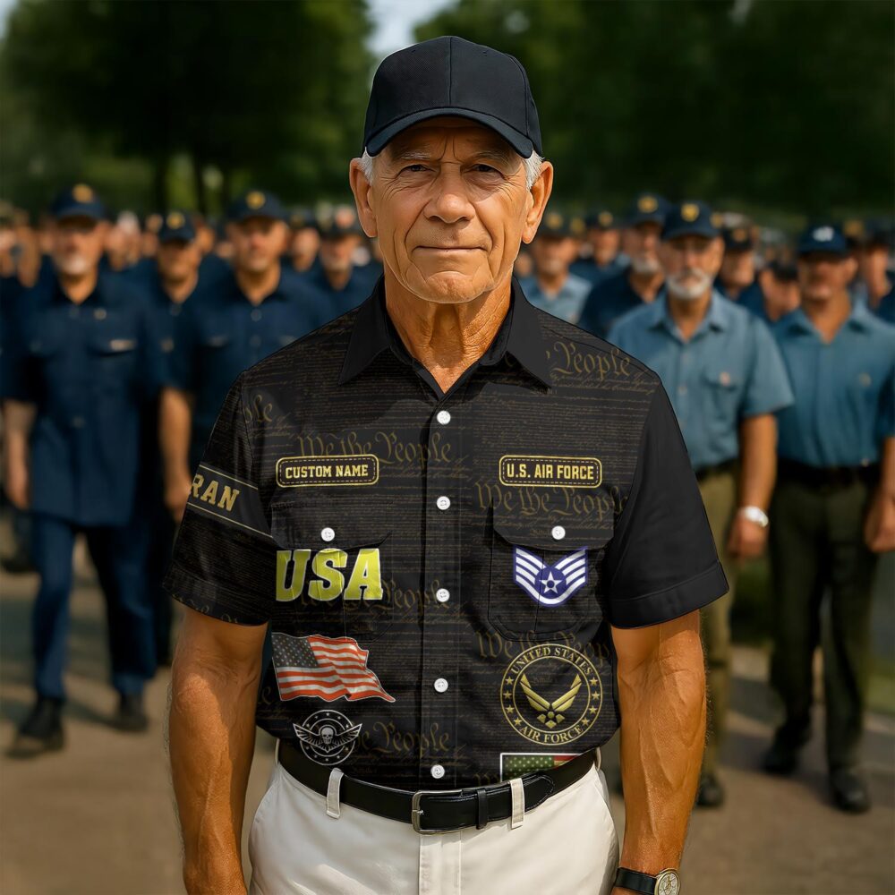 US Air Force , Once An Airman, Always An Airman - Cargo Shirt - Image 2