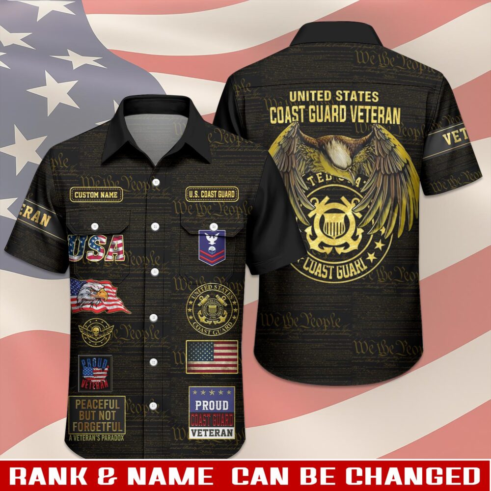 US Coast Guard, Served With Pride - Cargo Shirt
