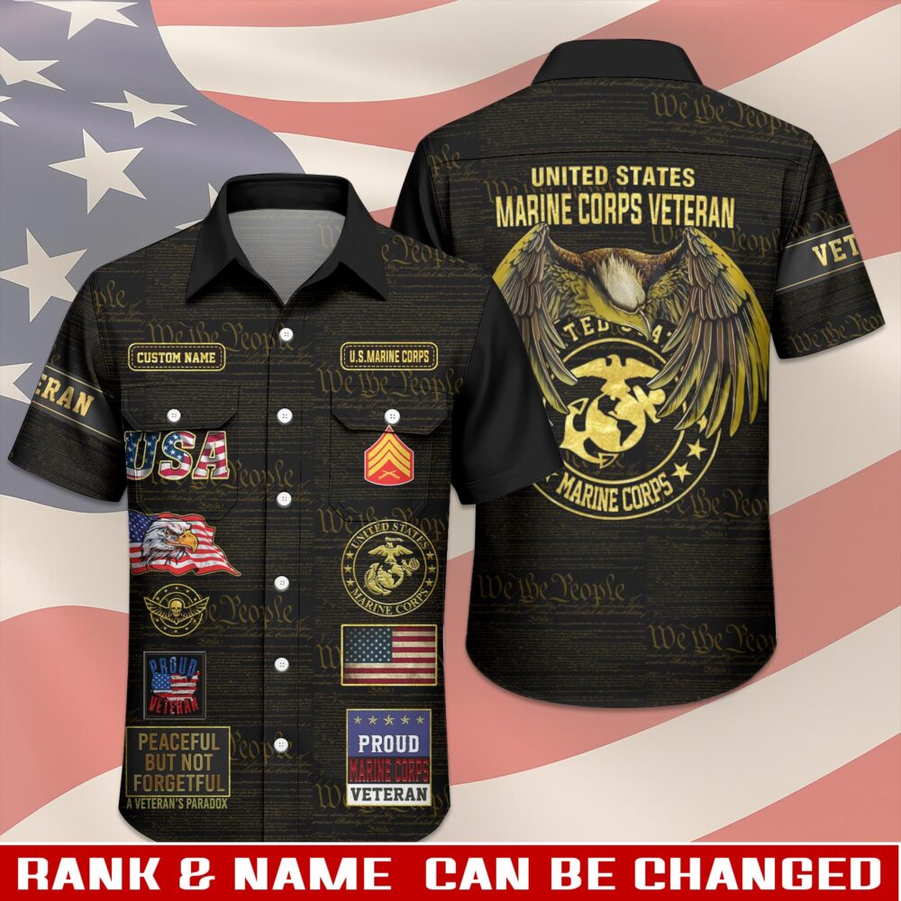 US Marine Corps, Lest We Forget - Cargo Shirt