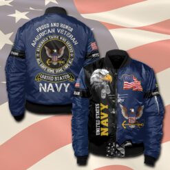 US Navy, E 3 Blue - Bomber Jacket