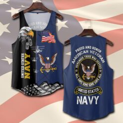 US Navy, No One Fights Alone - Tank-Top