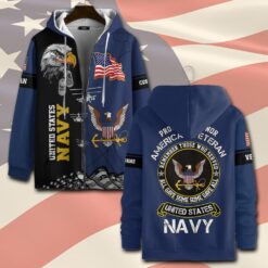 US Navy, The Sea is Ours - Zip Hoodie