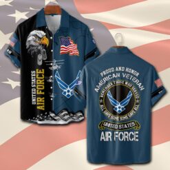 US Air Force , Defender of Freedom - Short Sleeve Button Shirt