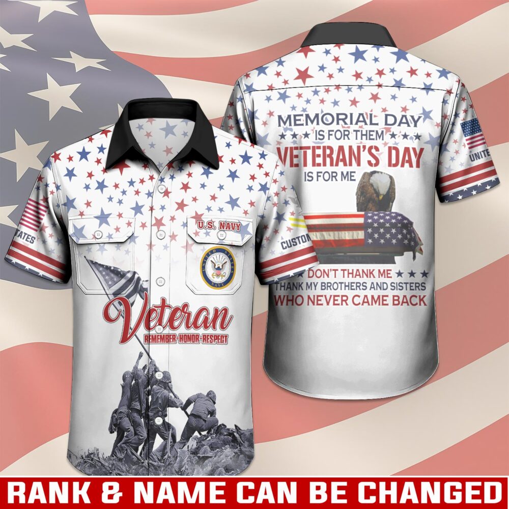 US Navy, Freedom Over Fear - Cargo Shirt