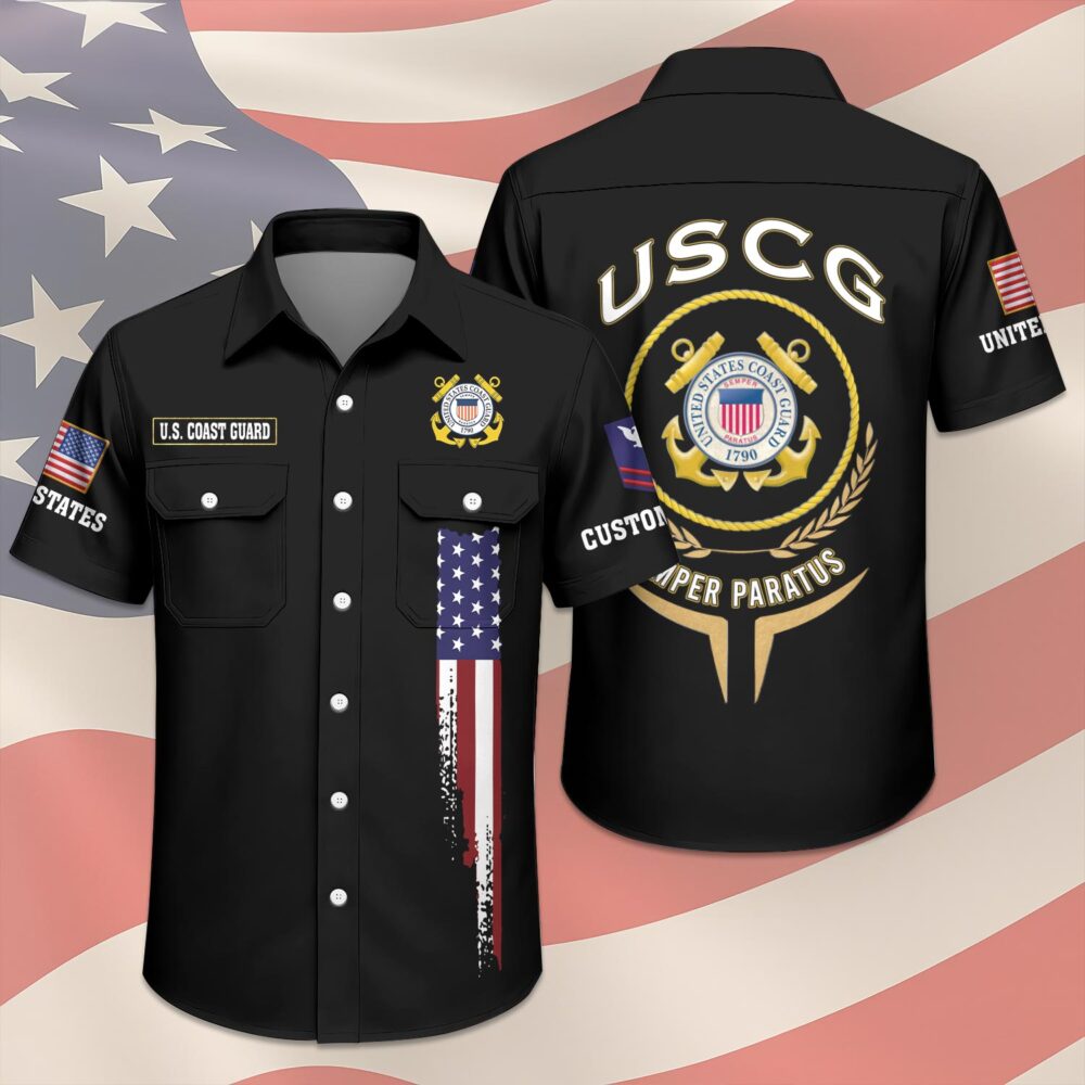 US Coast Guard, No One Gets Left Behind - Cargo Shirt