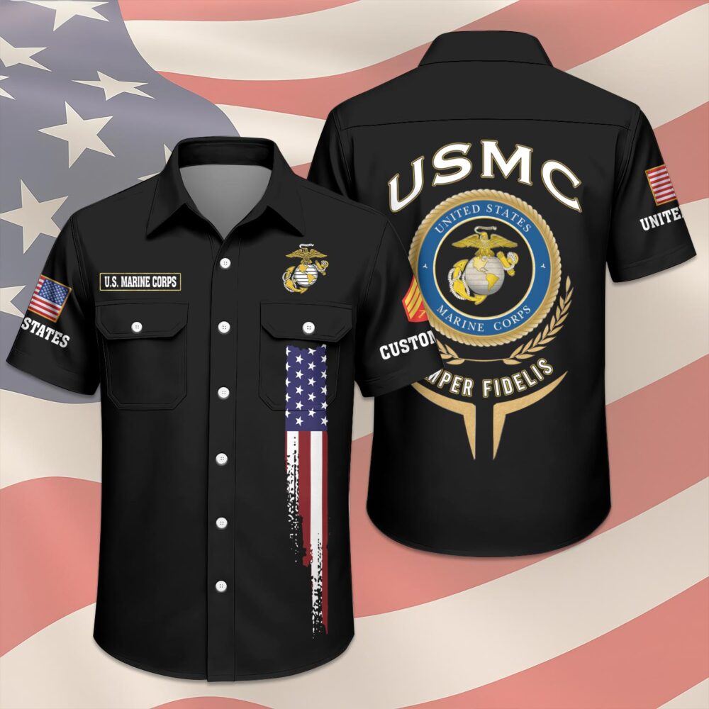US Marine Corps, E 6 Marines Staff Sergeant - Cargo Shirt