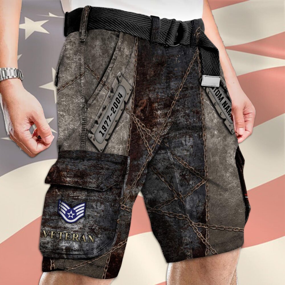 US Air Force , E 9 Air Force Chief Master Sergeant - Cargo Shorts (Belt Excluded) - Image 4