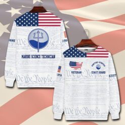 Coast Guard Rating, Duty, Honor, Country - Sweatshirt