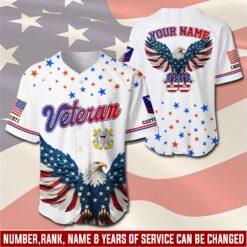US Coast Guard, Defender of Freedom - Baseball Jersey