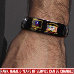 US Coast Guard, American By Birth, Veteran By Choice - Bracelet