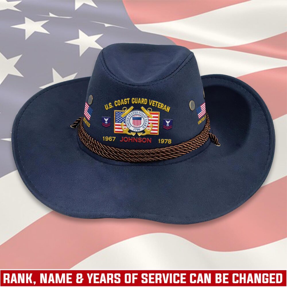 US Coast Guard, E 2 Blue - Cowboy Hat